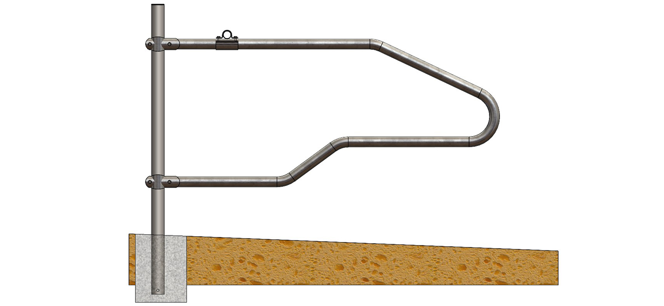 Logette Hollandaise Ø60,3 ép.3 à sceller