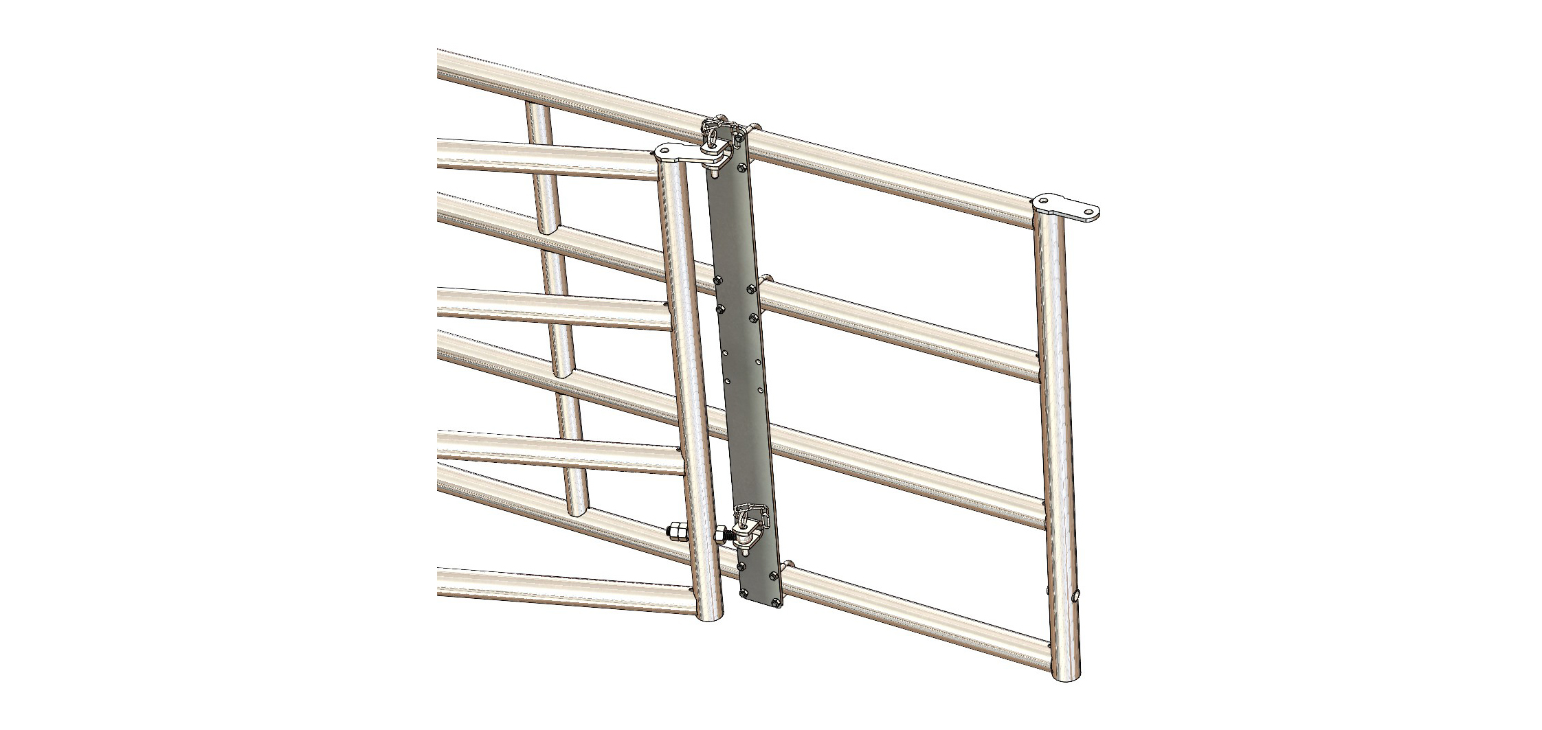 Suspension amovible sur barrière